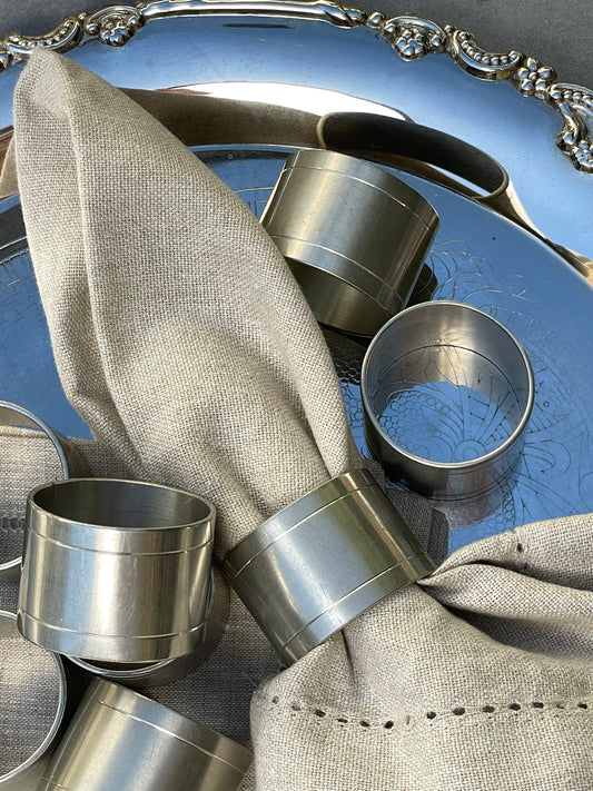 Wentworth Napkin Rings, Set of 8