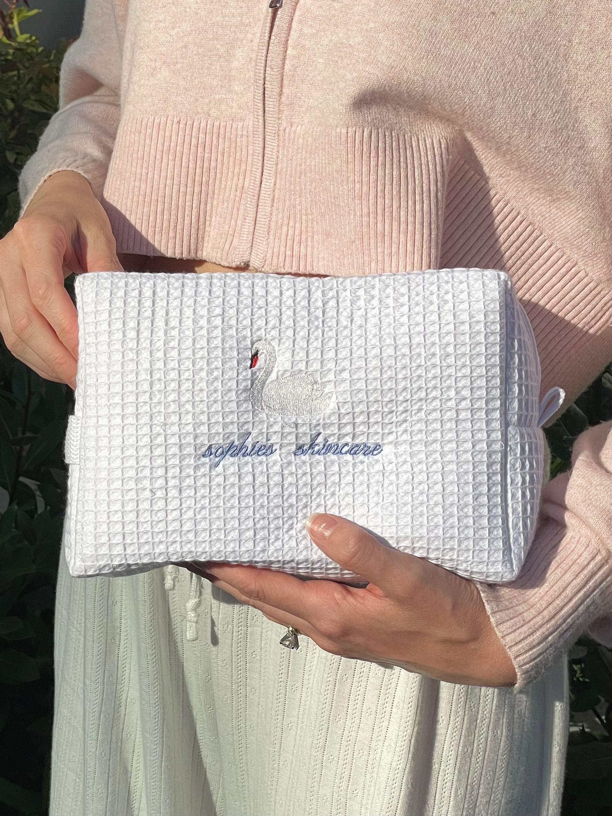 Waffle Makeup Bag
