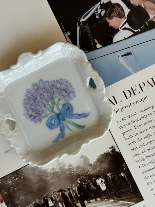 Hydrangea Trinket Dish