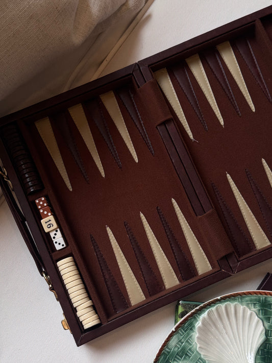 Vintage Backgammon Set
