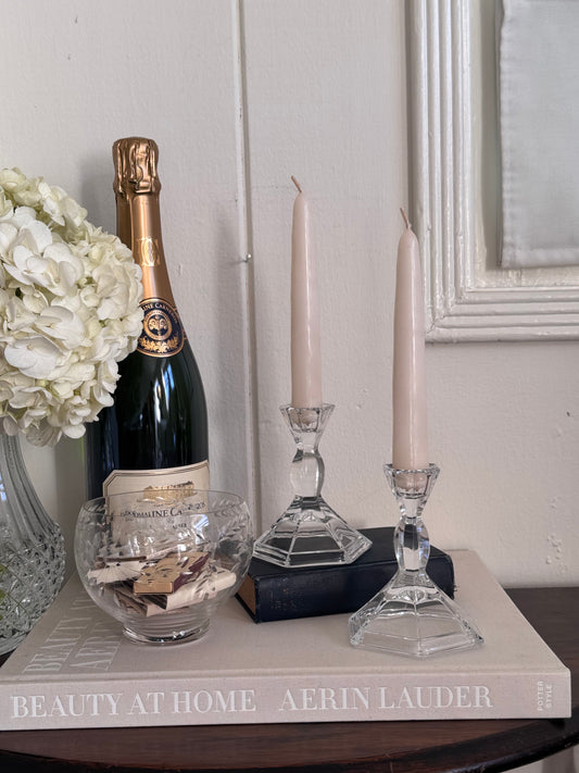 Adorée Candlesticks, Set of 2