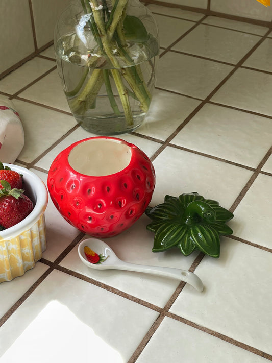 Strawberry Jam Jar