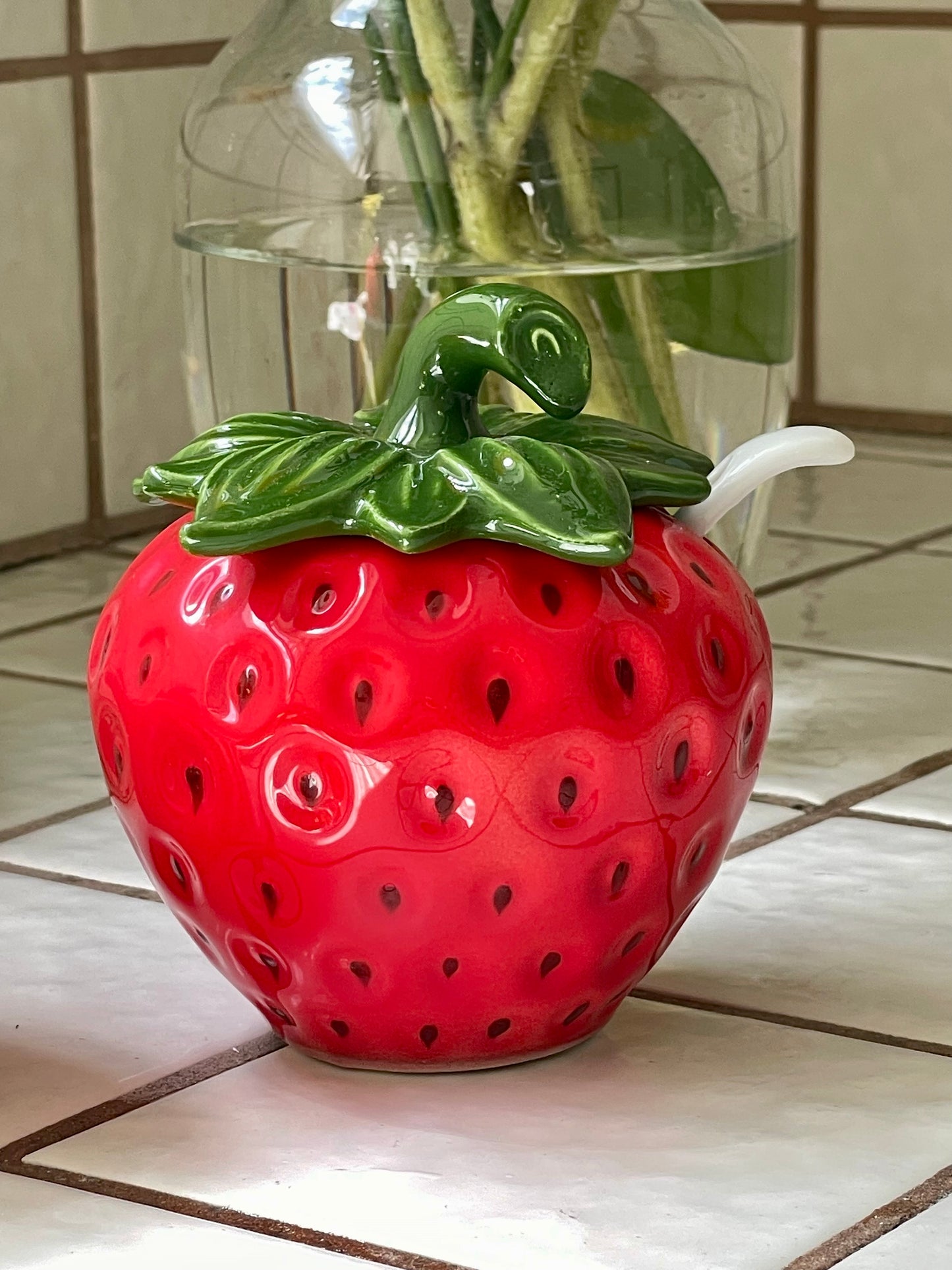 Strawberry Jam Jar