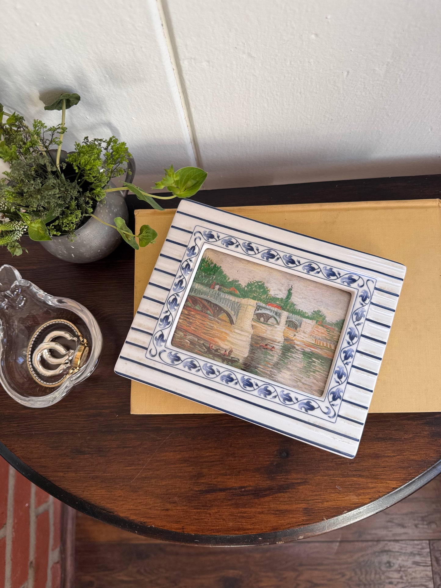'The Bridge at Courbevoie' Framed Art