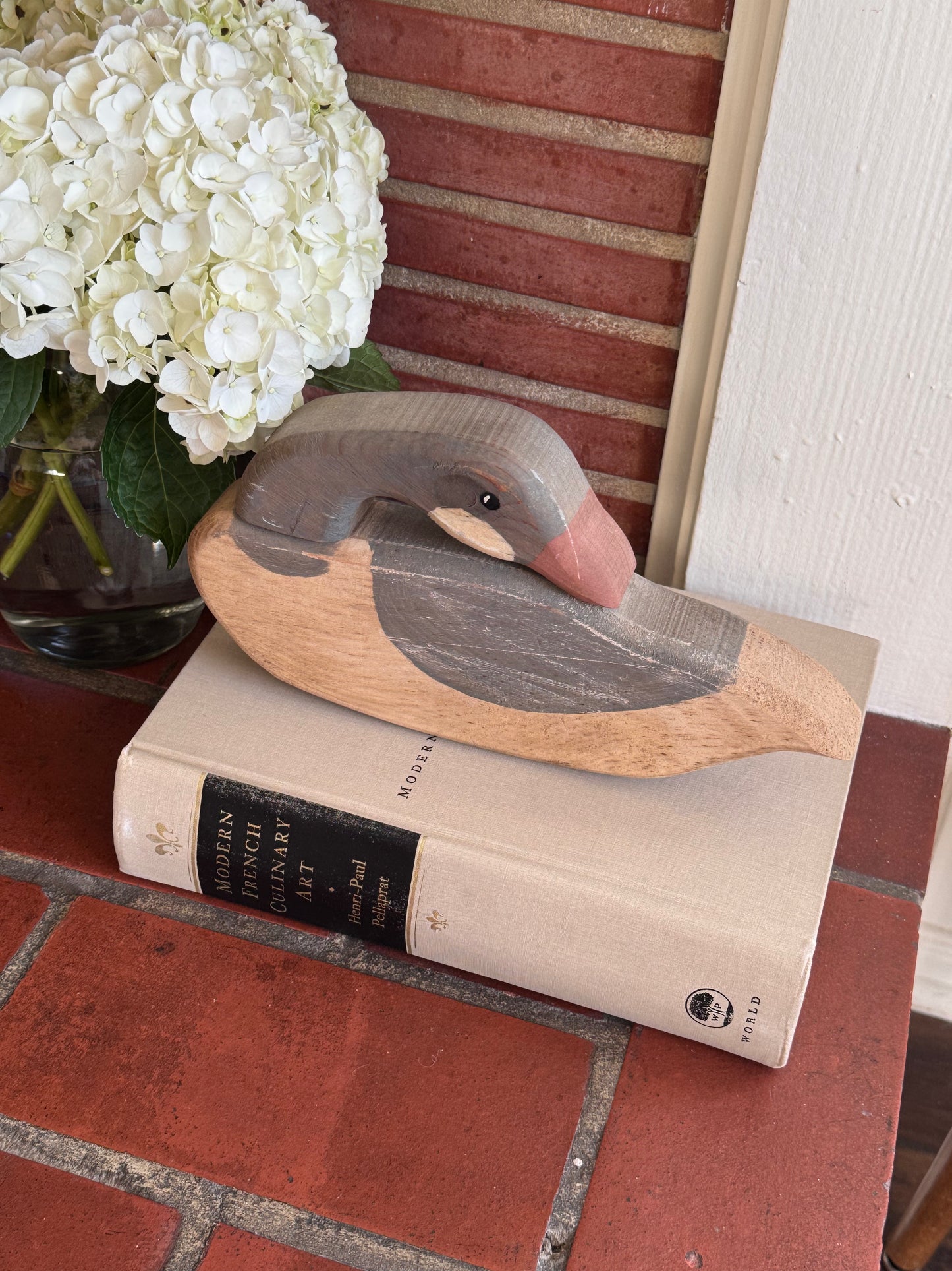 Long Pond Decorative Wooden Goose