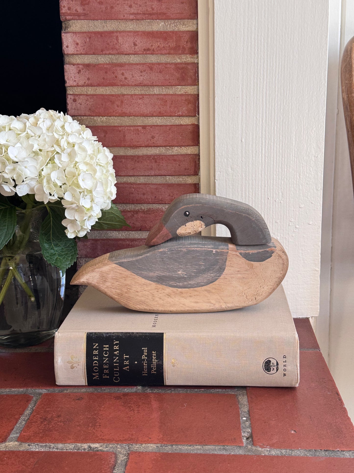 Long Pond Decorative Wooden Goose