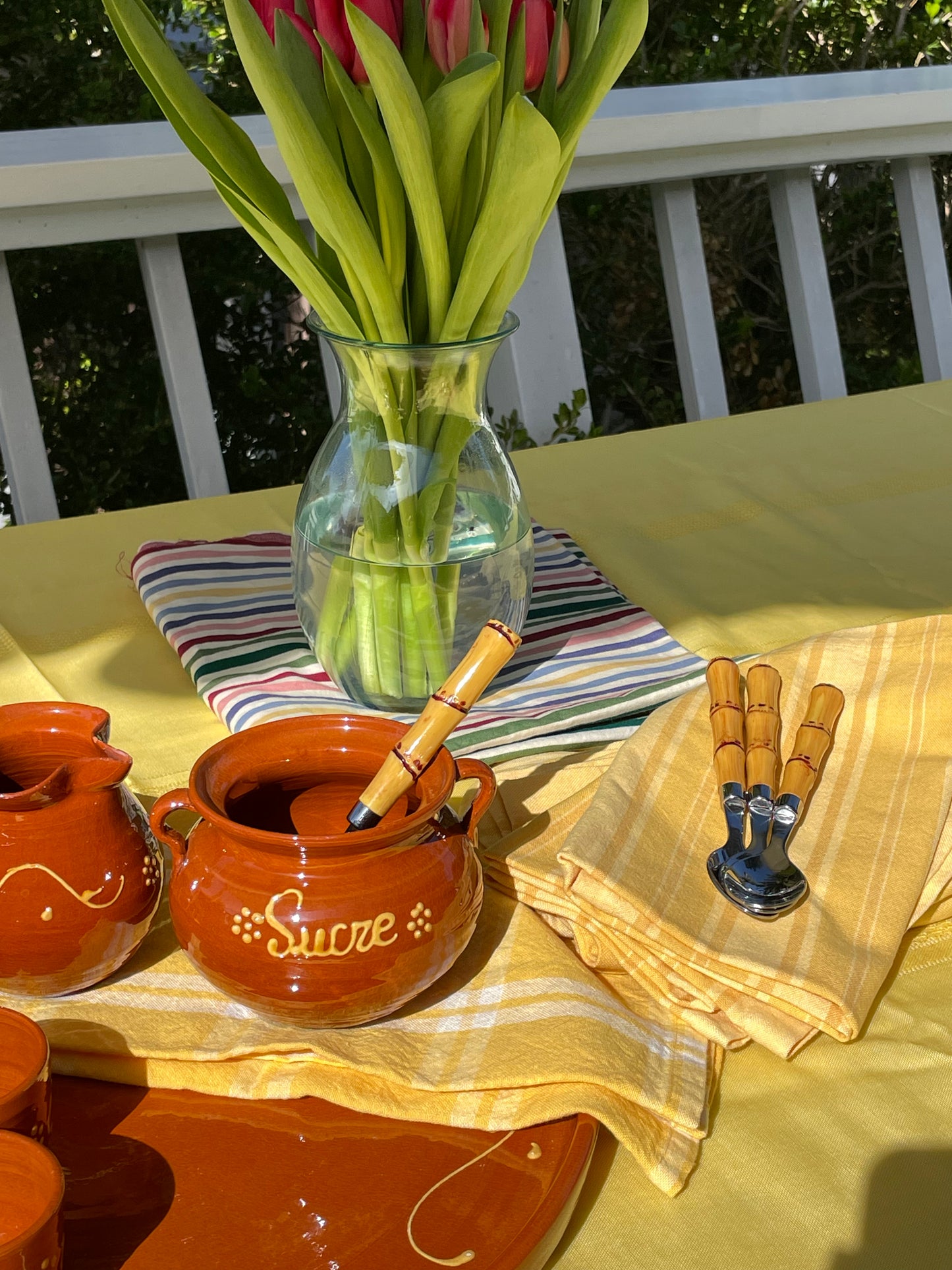 Sun-Kissed Napkins, Set of 8