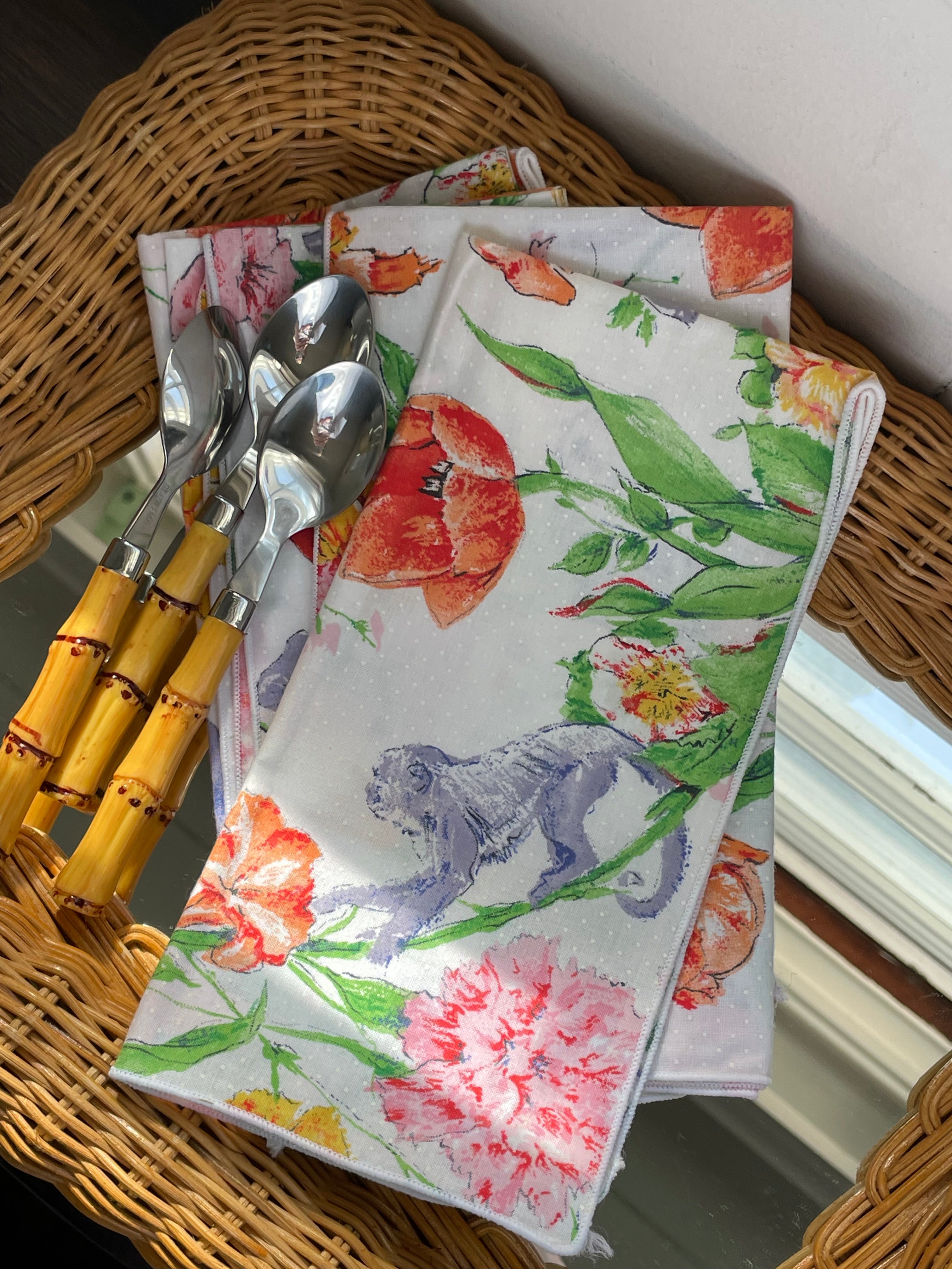 Brazilian Court Napkins, Set of 4