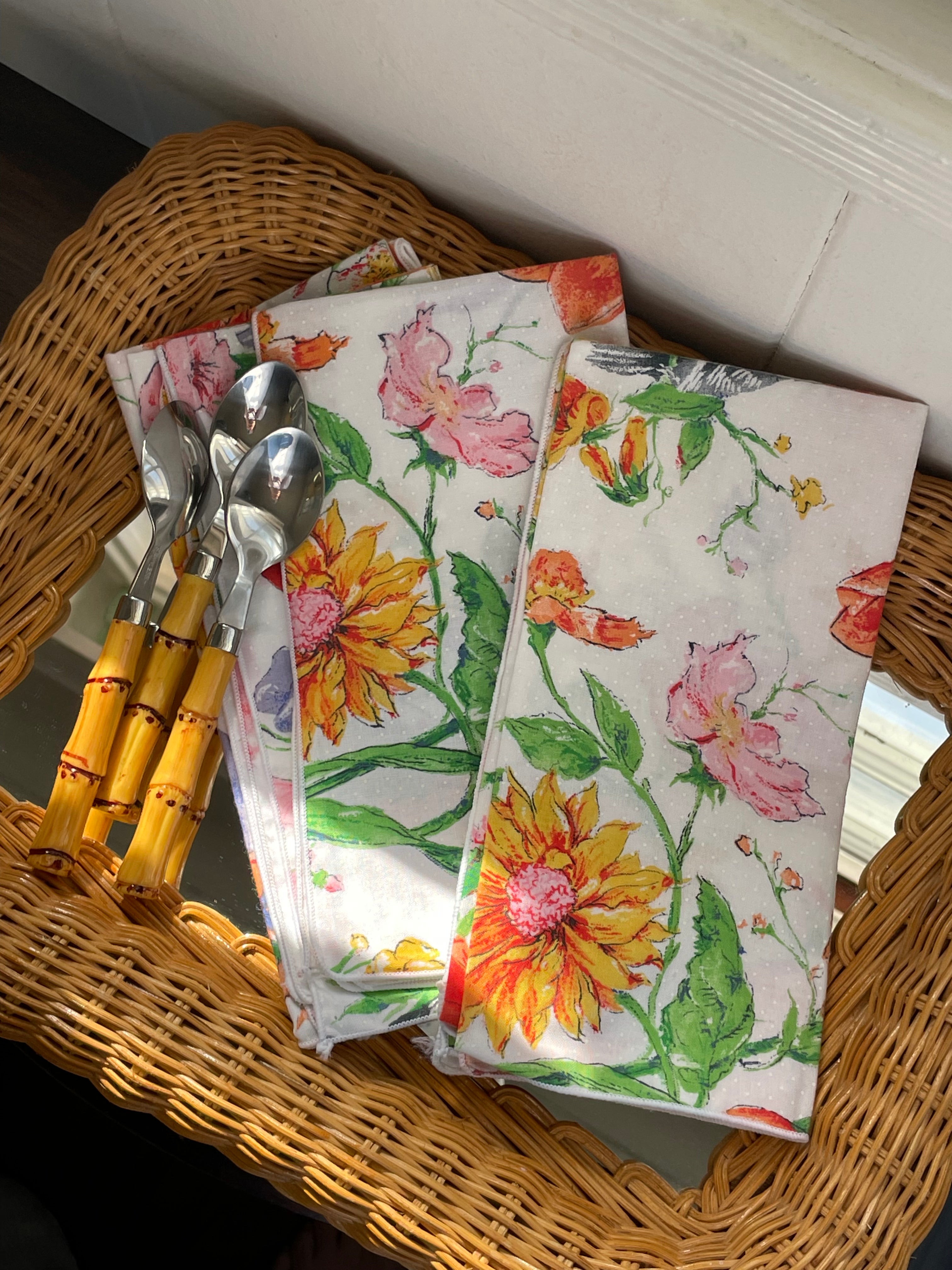 Brazilian Court Napkins, Set of 4