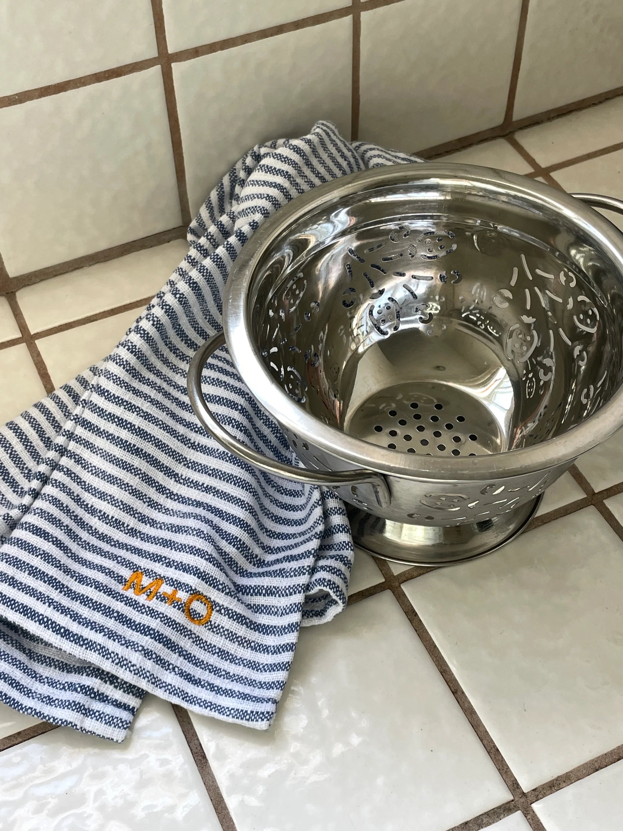 Blue Stripe Tea Towel