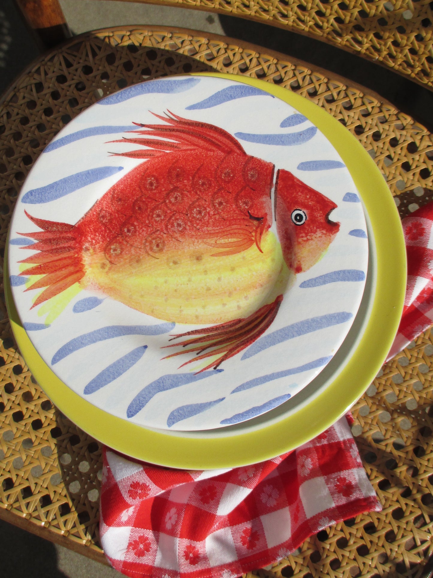 Catch & Release Salad Plates, Set of 5