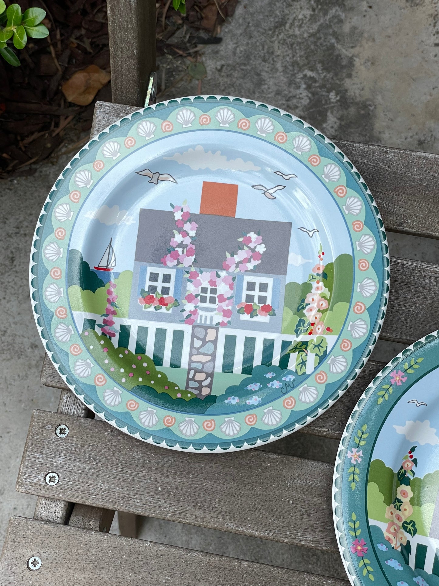 Lake House Plates, Set of 2