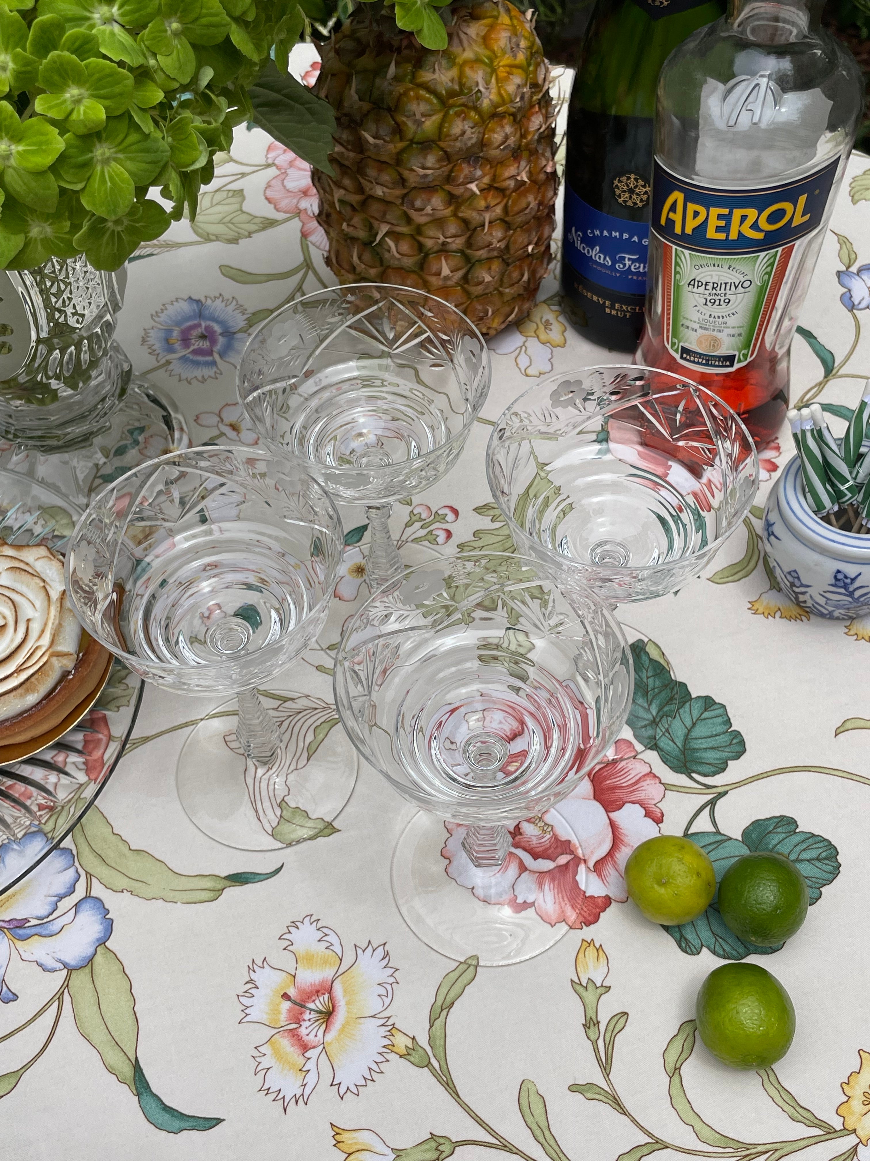 Veranda Cocktail Glasses, Set of 4