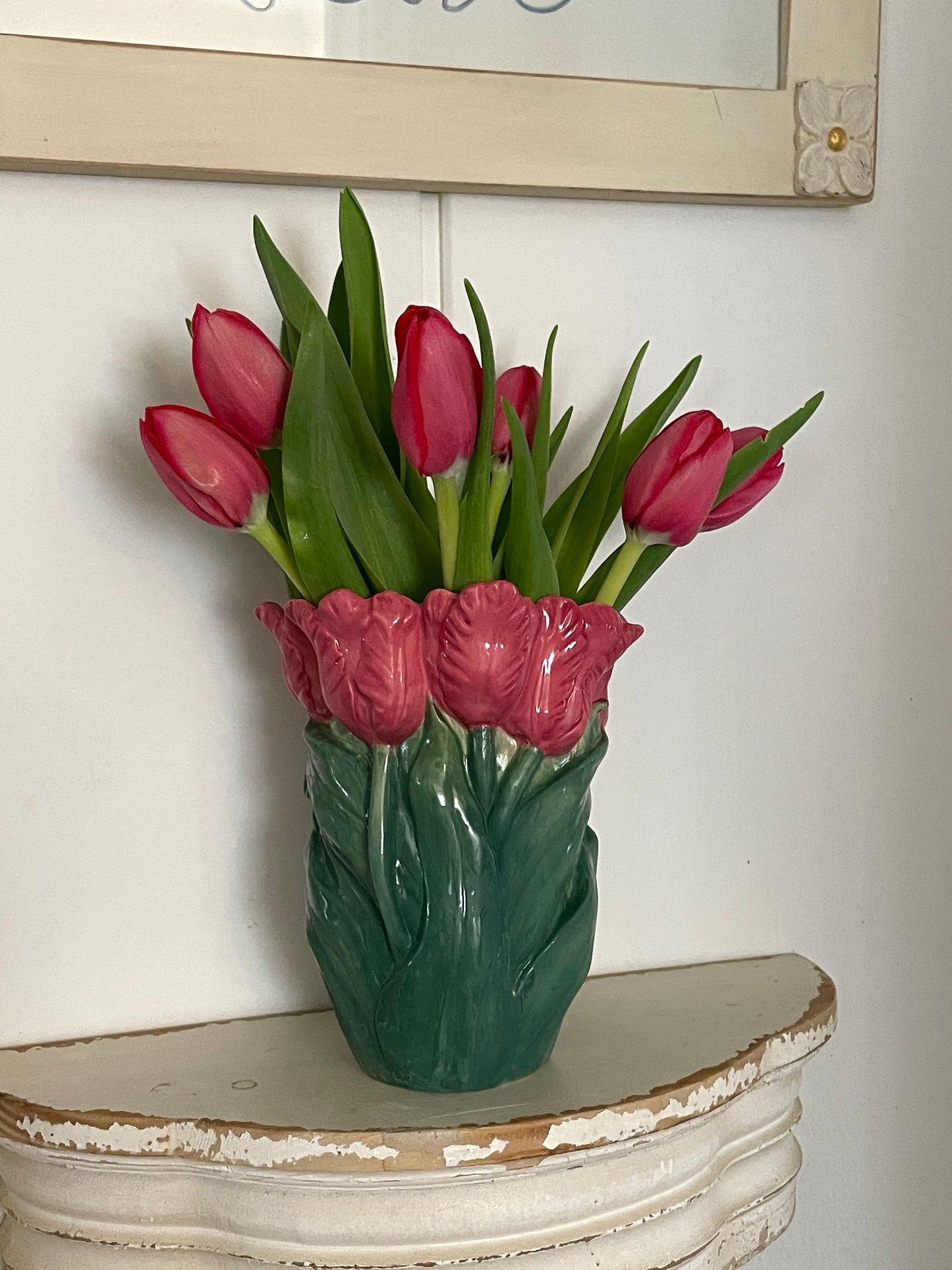 Pink Tulip Vase