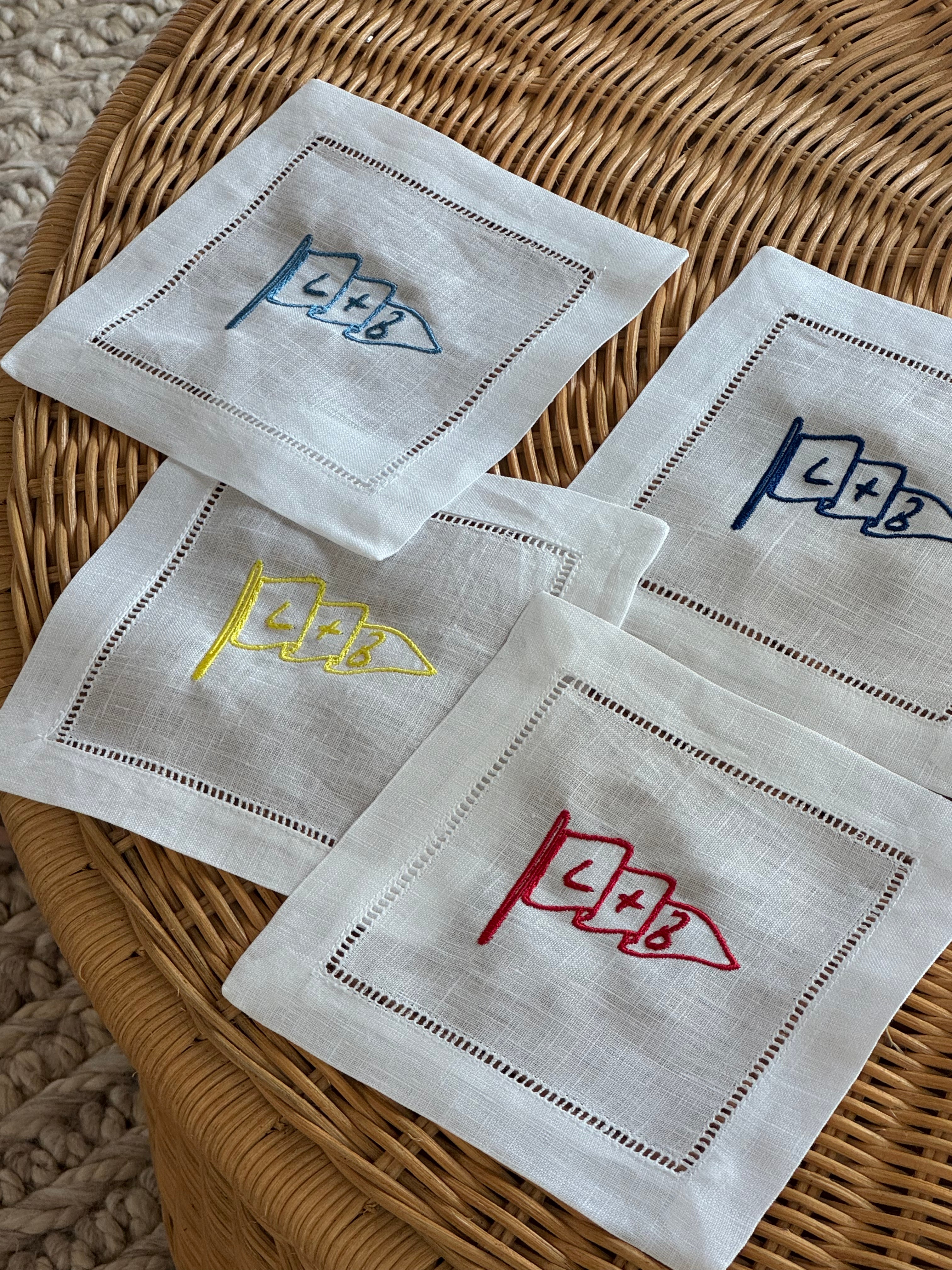 Sailing Flag Cocktail Napkins