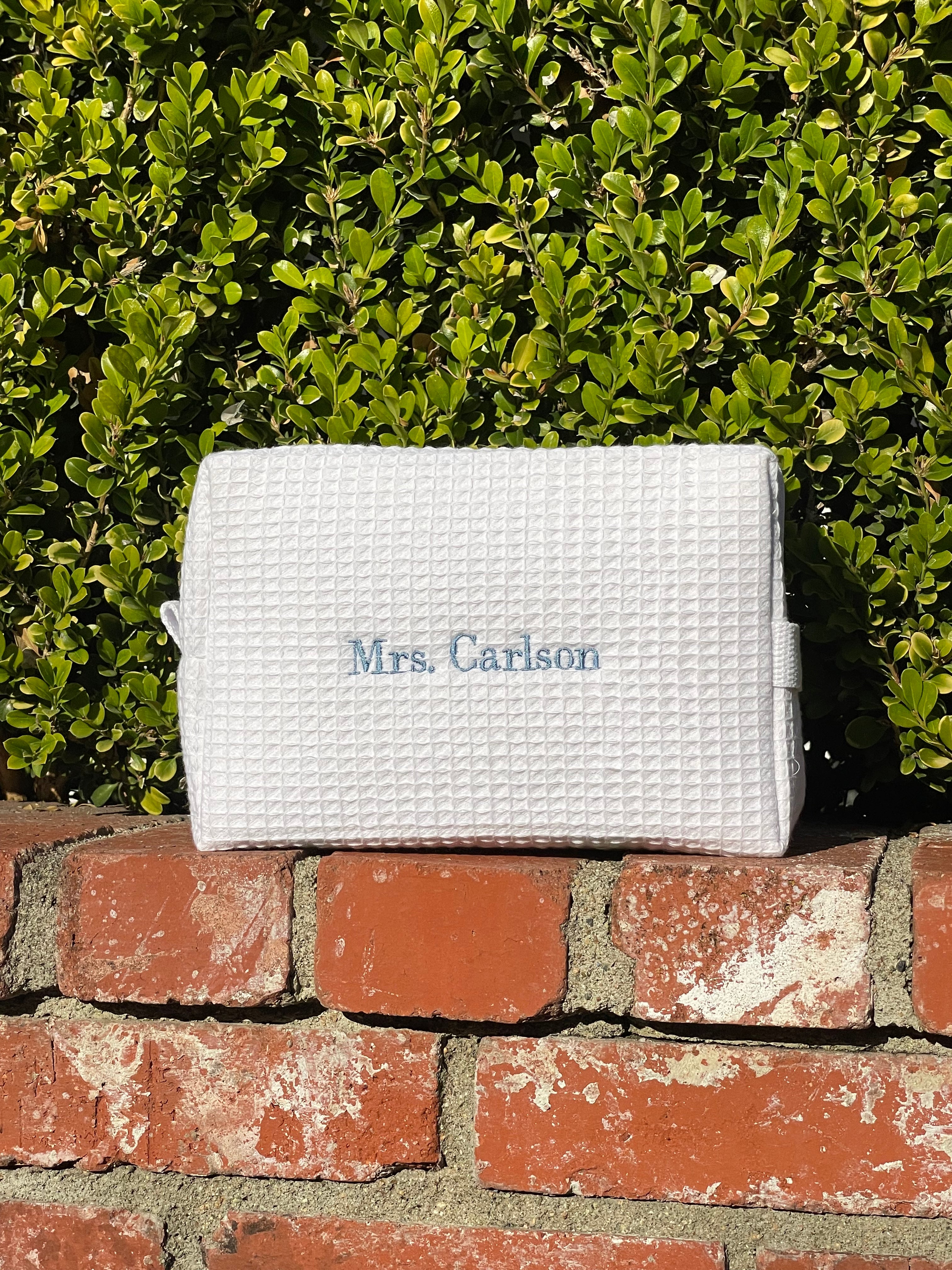 Waffle Makeup Bag