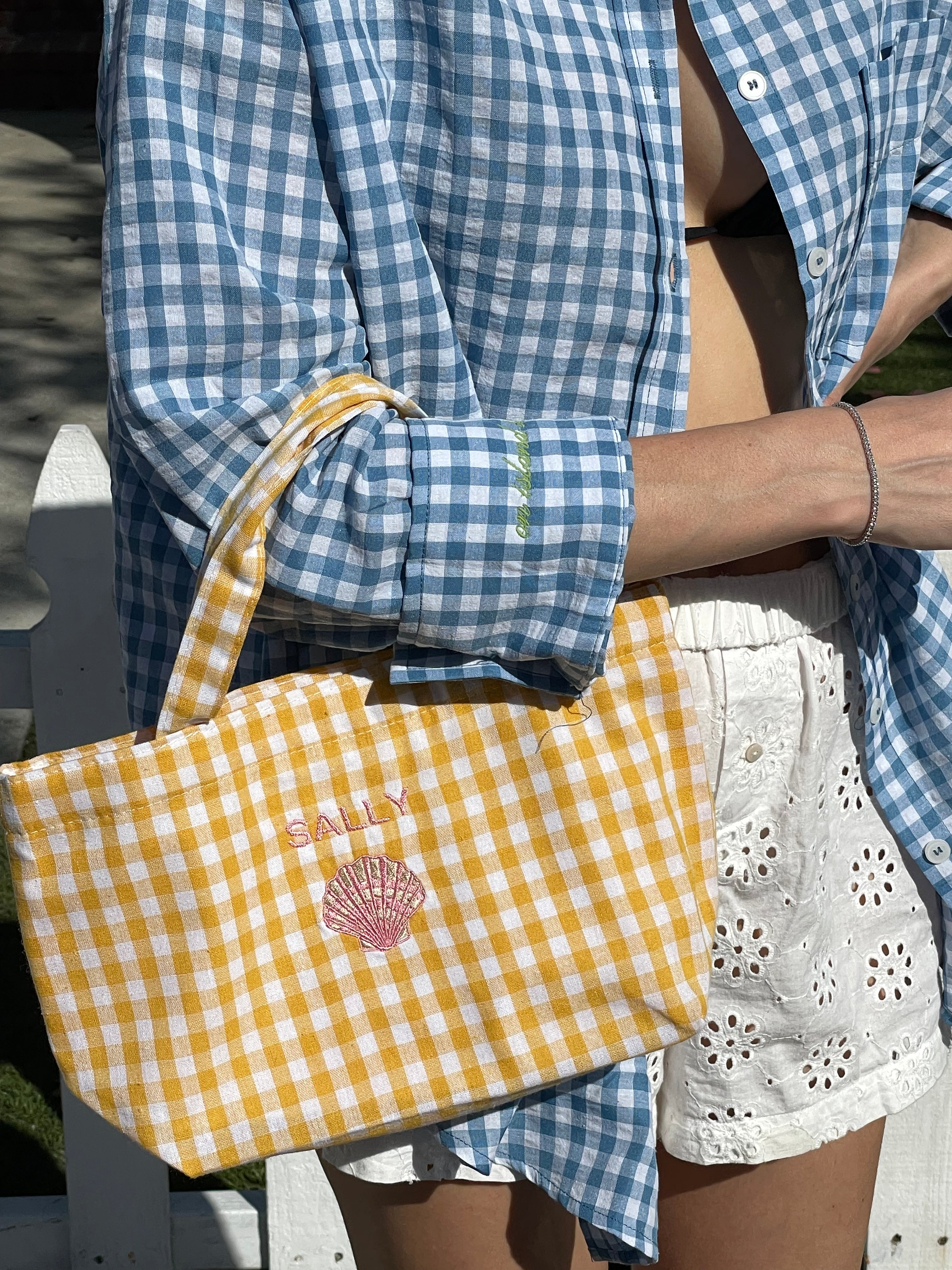 The Gingham Mini Tote
