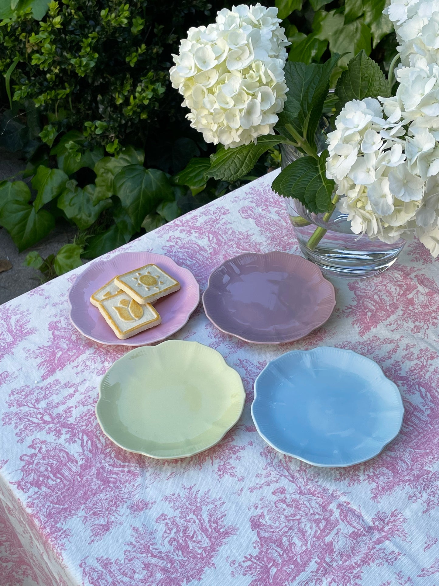 Loulou Treat Plates, Set of 4