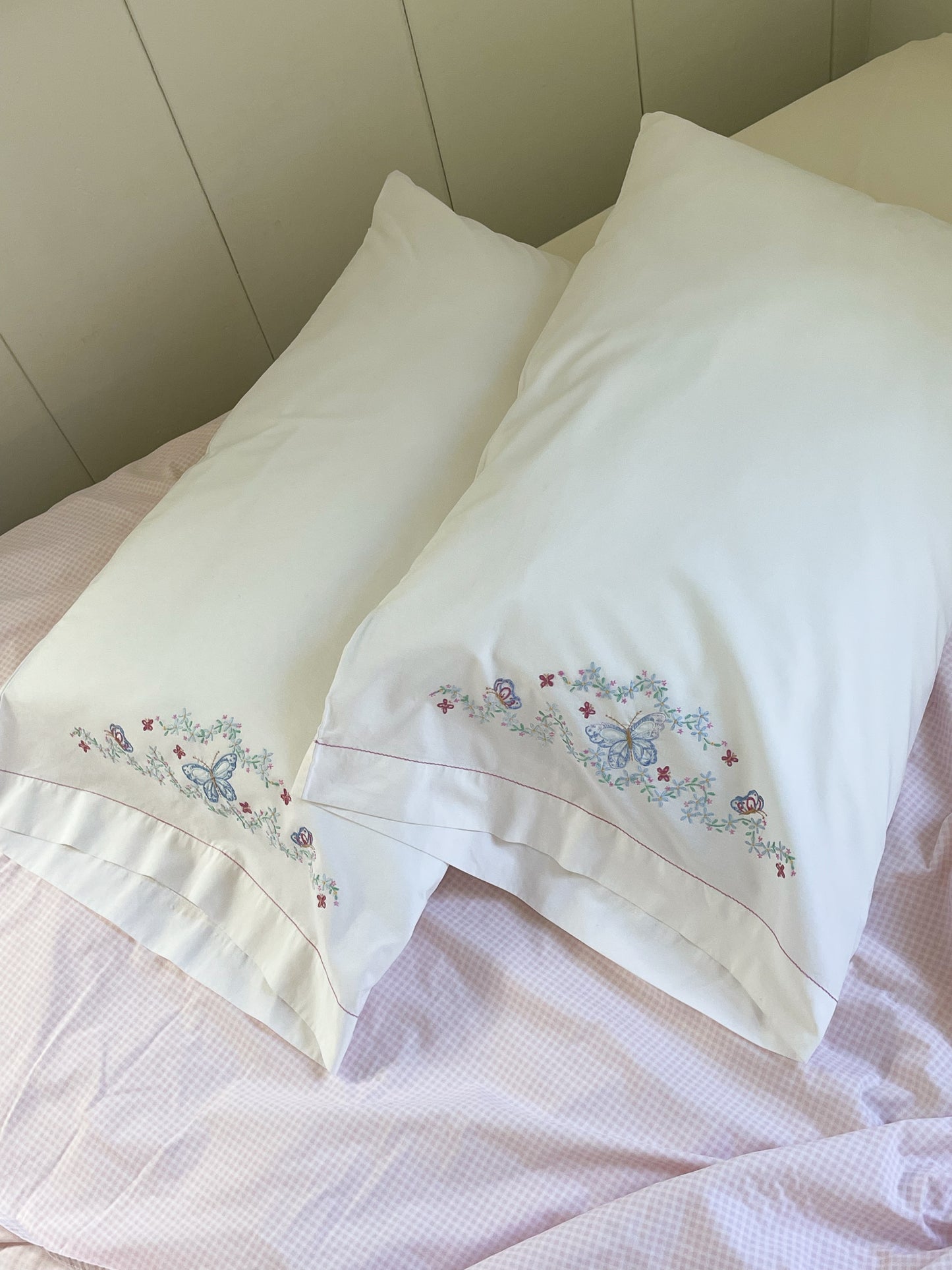 Butterfly Pillowcases, Standard Set of 2