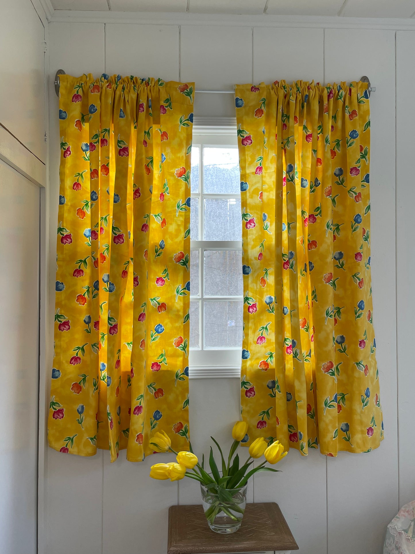 Yellow Tulip Curtains