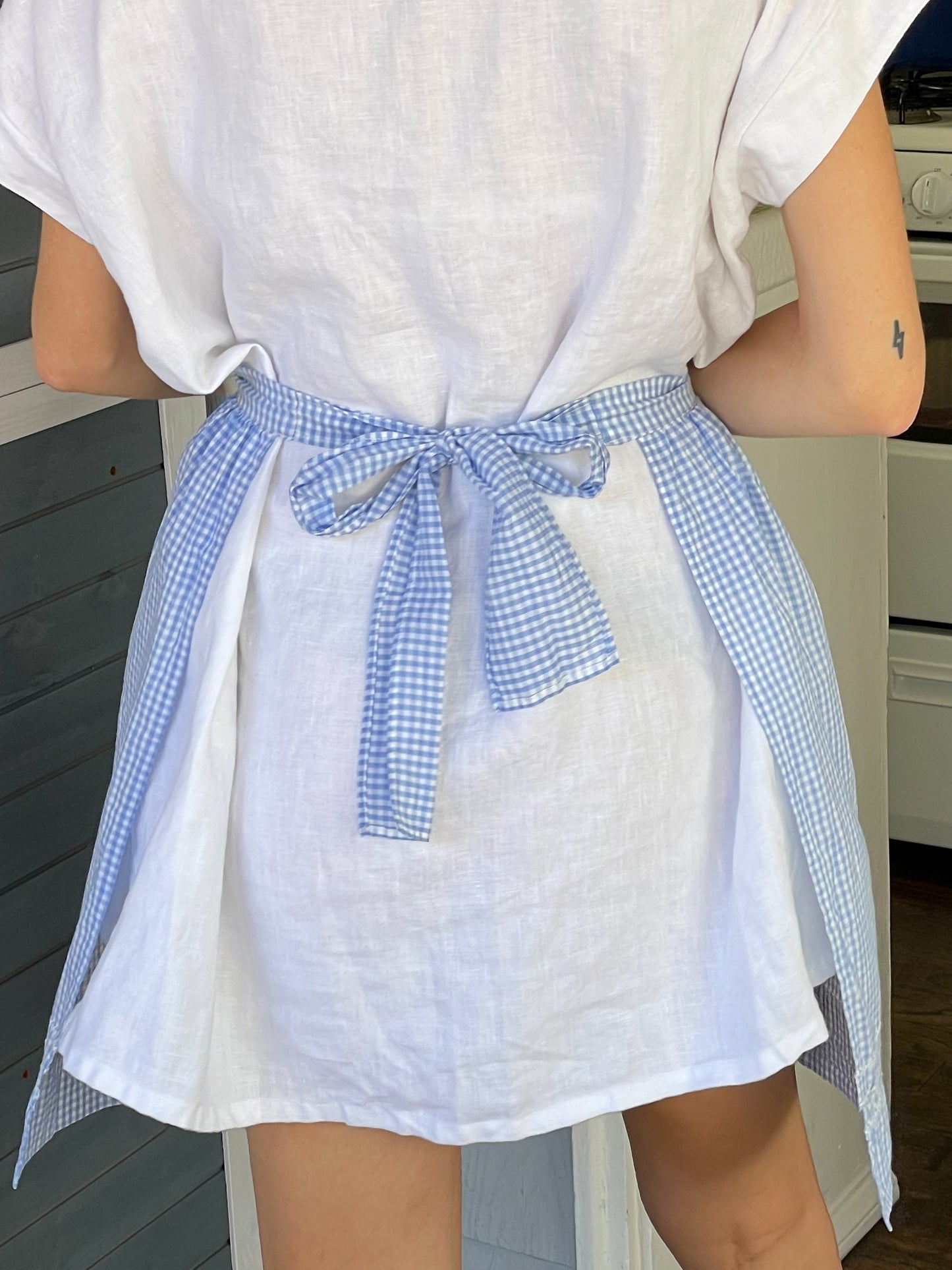 Caroline Gingham Apron