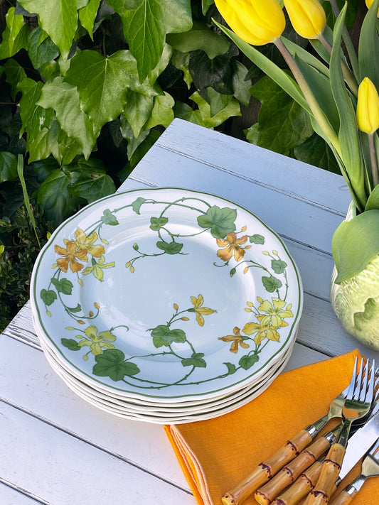 Honeydew Plates, Set of 6