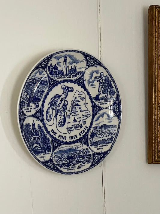 Maine Wall Hanging plate